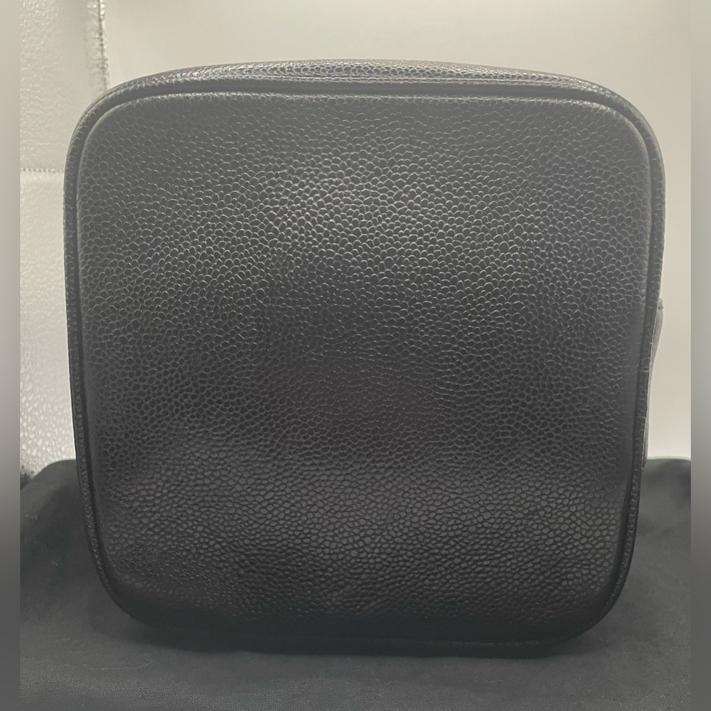 Chanel | Timeless Small Vanity | Caviar Leather | Lambskin Interior | Vintage - Picture 12 of 16